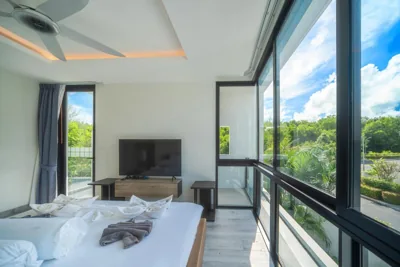 Modern minimalist style luxury villa with private pool located in a high-end resort area adjacent to Laguna Park Golf Course – Fotos 12